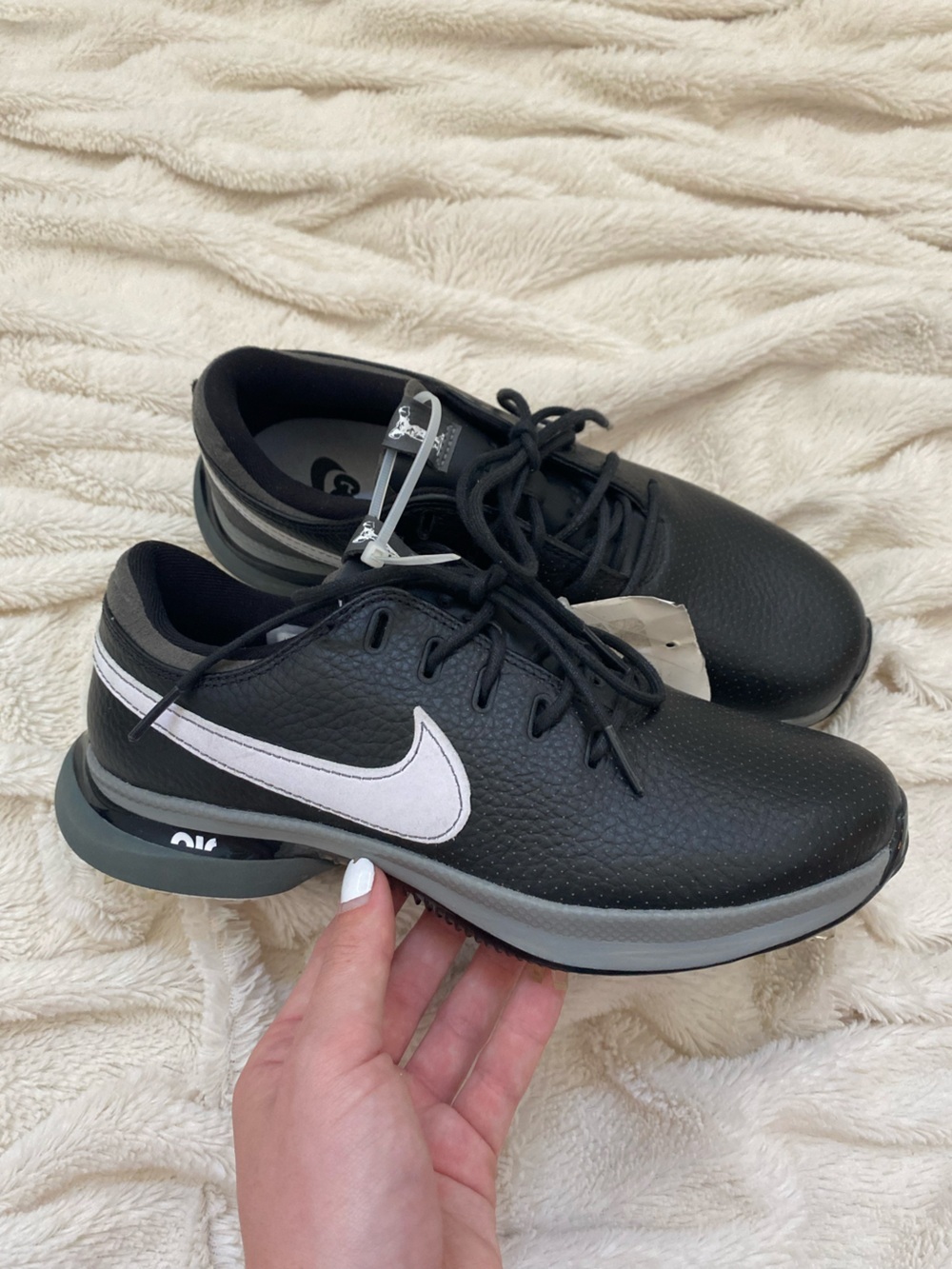NWT Nike Air Zoom Victory Tour 3 golf shoes black/ iron grey Sz 6